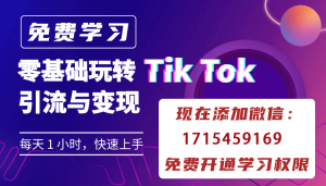 TikTok跨境电商：TK短视频带货